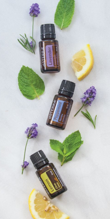 Lemon, Lavender, & Peppermint Essential Oils